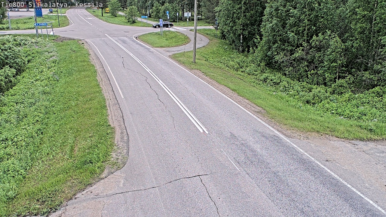 Weather Camera Image Road 800 Siikalatva Kestilä, Siikalatva, Pohjois-Pohjanmaa