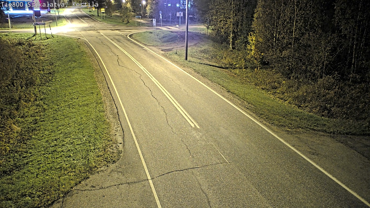 Weather Camera Image Road 800 Siikalatva Kestilä, Siikalatva, Pohjois-Pohjanmaa