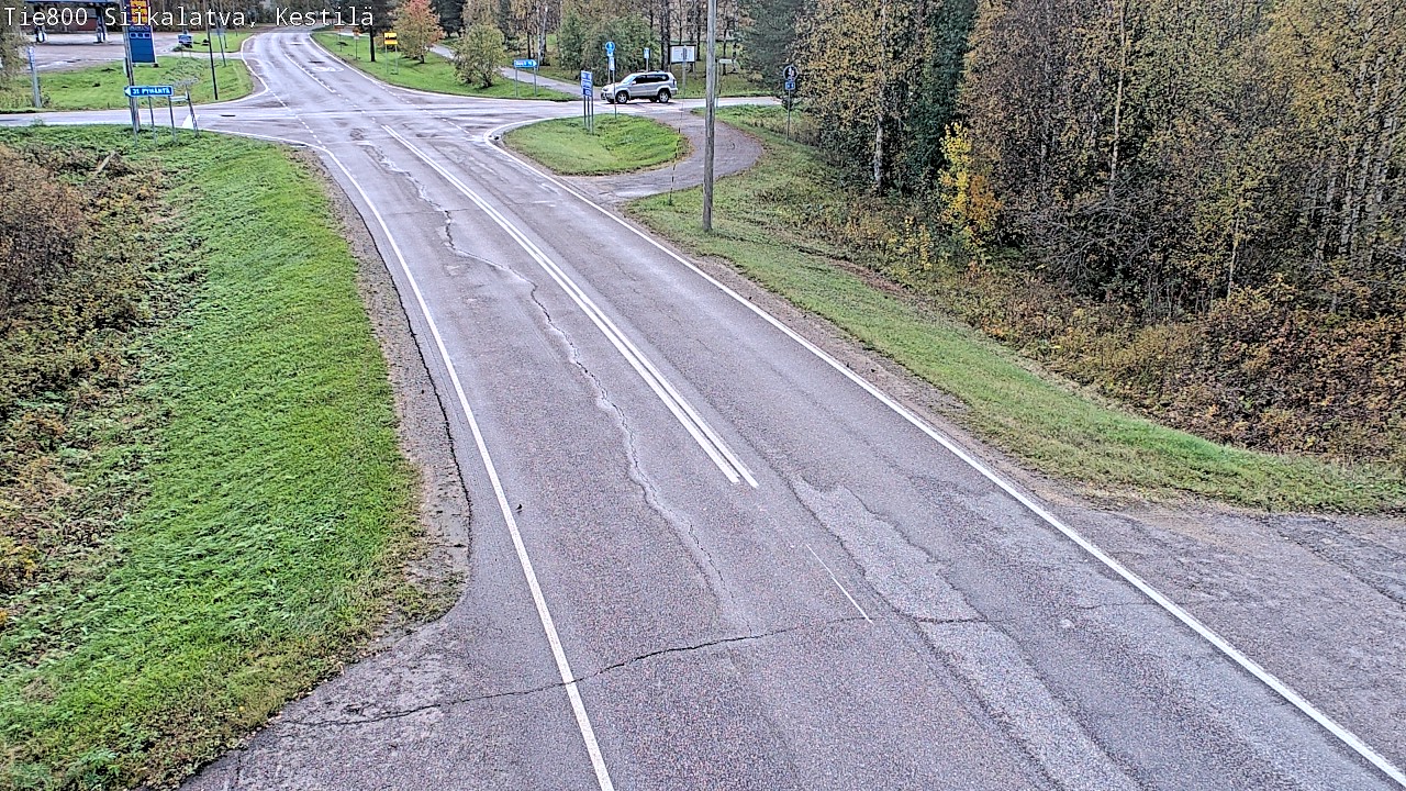 Weather Camera Image Road 800 Siikalatva Kestilä, Siikalatva, Pohjois-Pohjanmaa