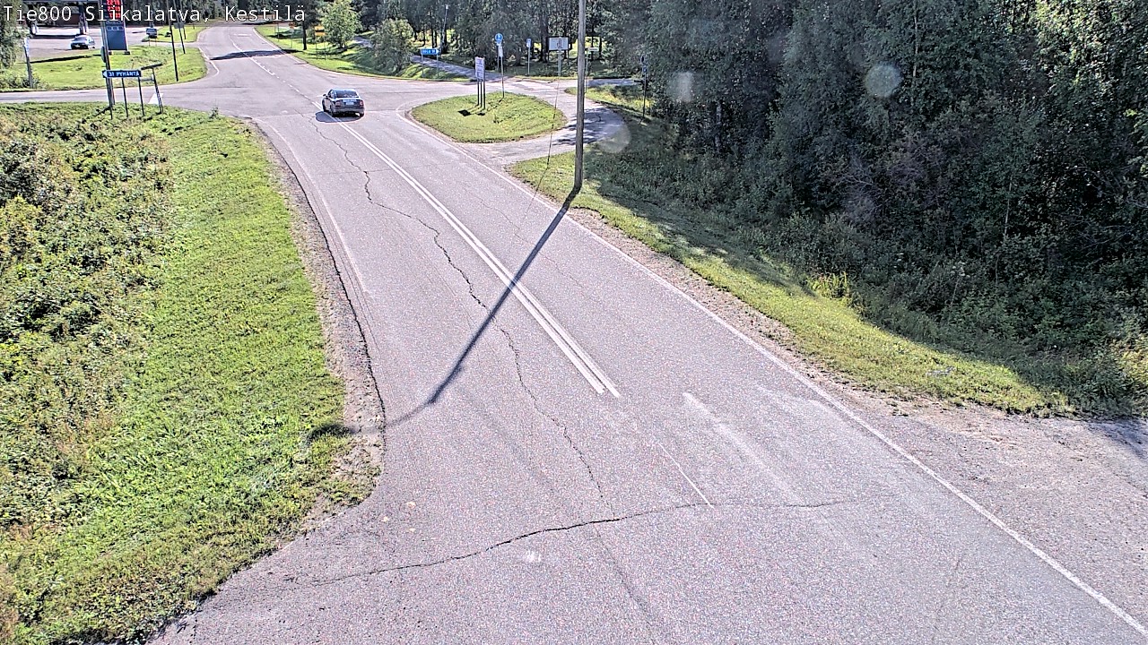 Weather Camera Image Väg 800 Siikalatva Kestilä, Siikalatva, Pohjois-Pohjanmaa