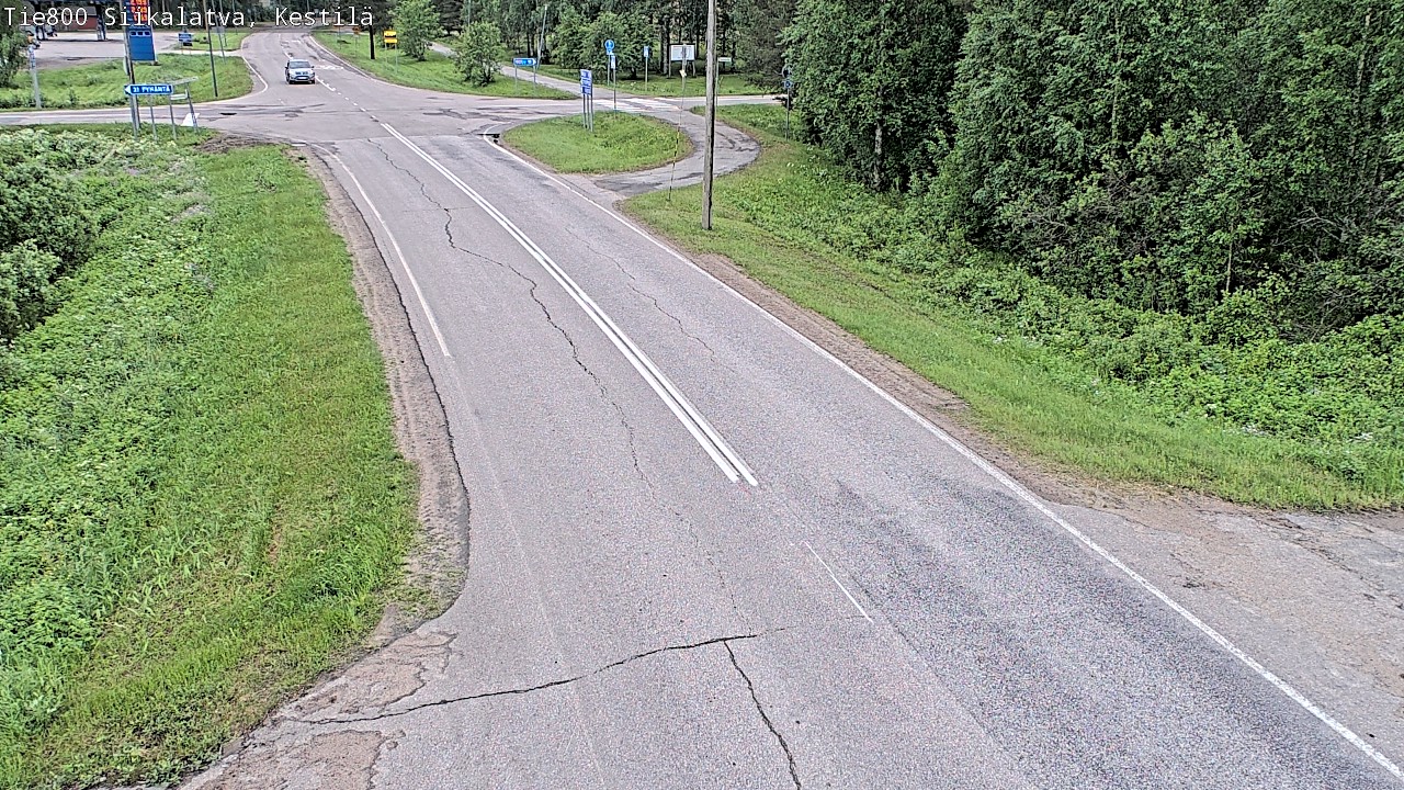 Weather Camera Image Road 800 Siikalatva Kestilä, Siikalatva, Pohjois-Pohjanmaa
