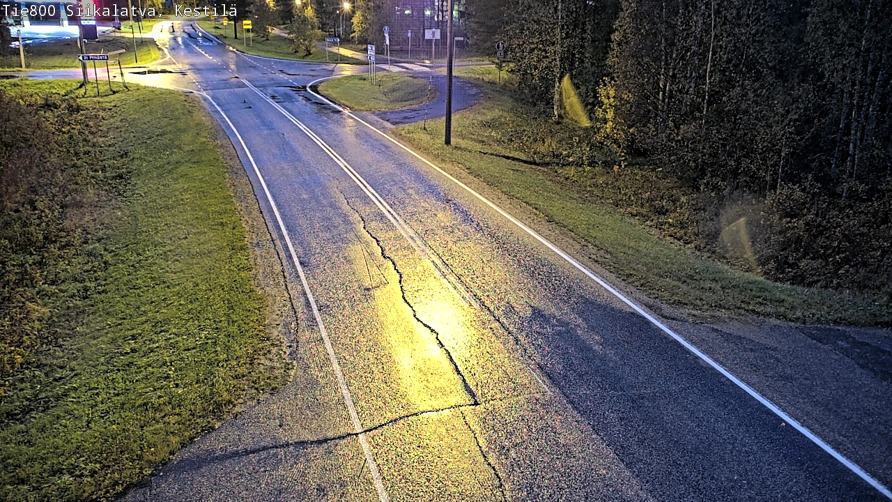Weather Camera Image Road 800 Siikalatva Kestilä, Siikalatva, Pohjois-Pohjanmaa