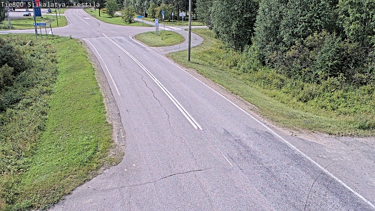 Weather Camera Image Road 800 Siikalatva Kestilä, Siikalatva, Pohjois-Pohjanmaa