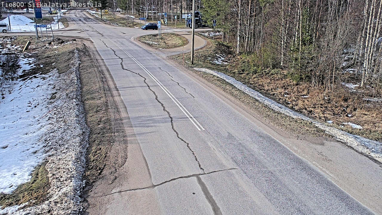 Weather Camera Image Road 800 Siikalatva Kestilä, Siikalatva, Pohjois-Pohjanmaa