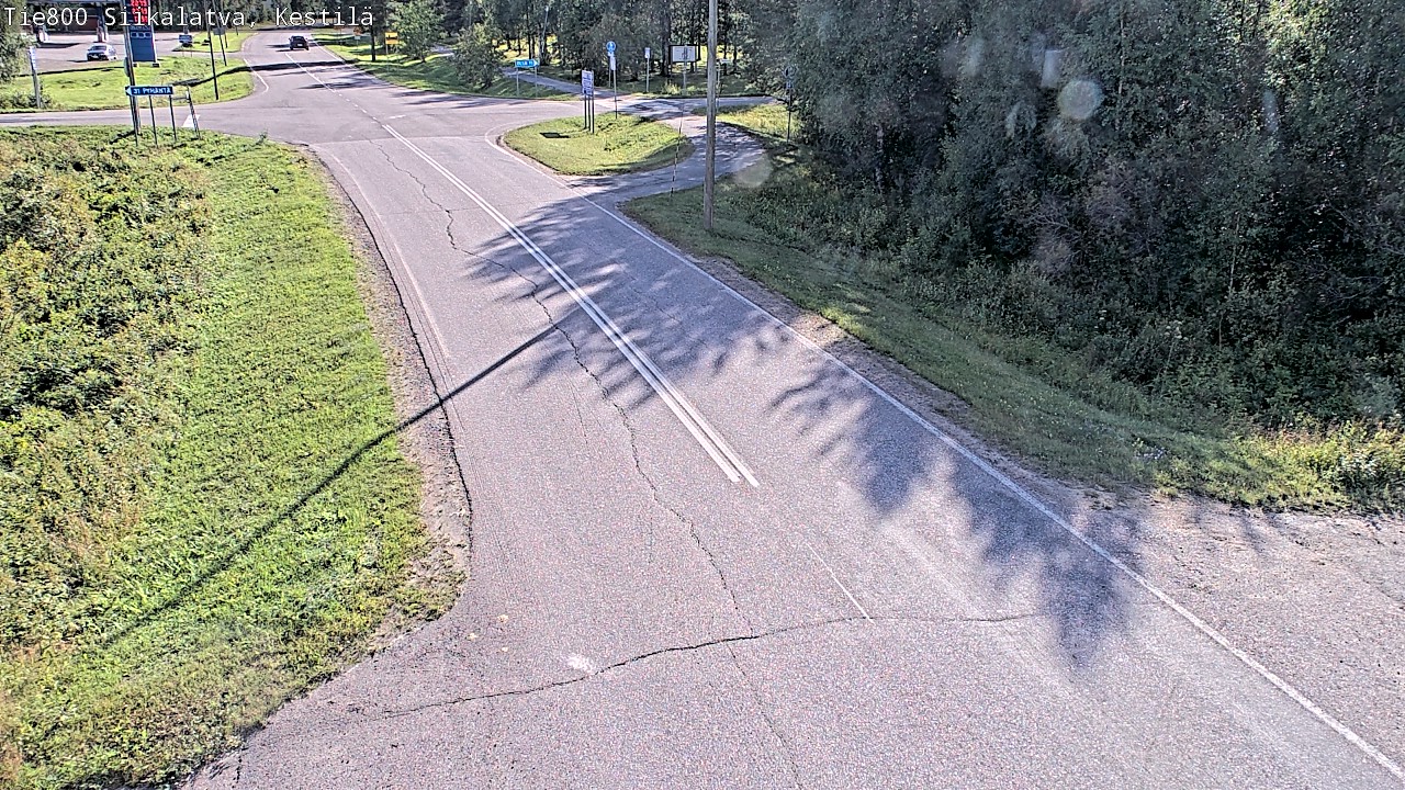 Weather Camera Image Väg 800 Siikalatva Kestilä, Siikalatva, Pohjois-Pohjanmaa