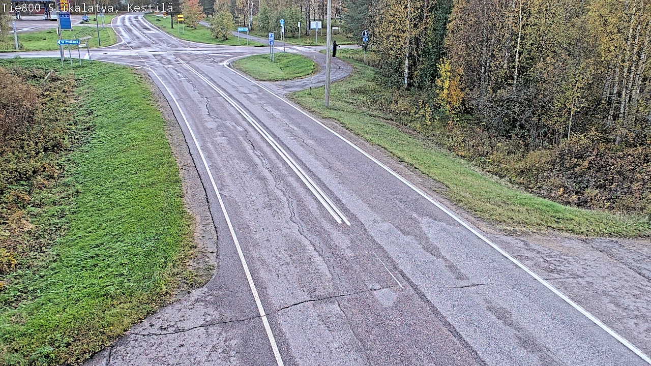 Weather Camera Image Road 800 Siikalatva Kestilä, Siikalatva, Pohjois-Pohjanmaa
