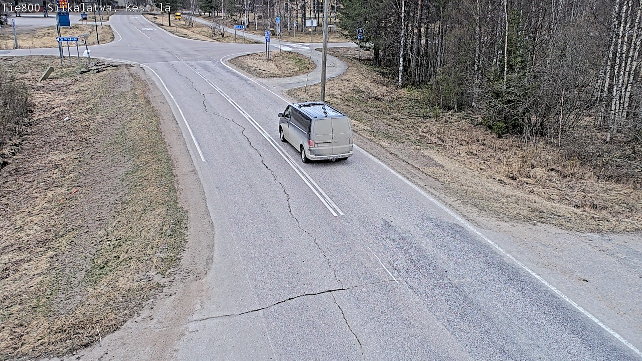 Weather Camera Image Road 800 Siikalatva Kestilä, Siikalatva, Pohjois-Pohjanmaa