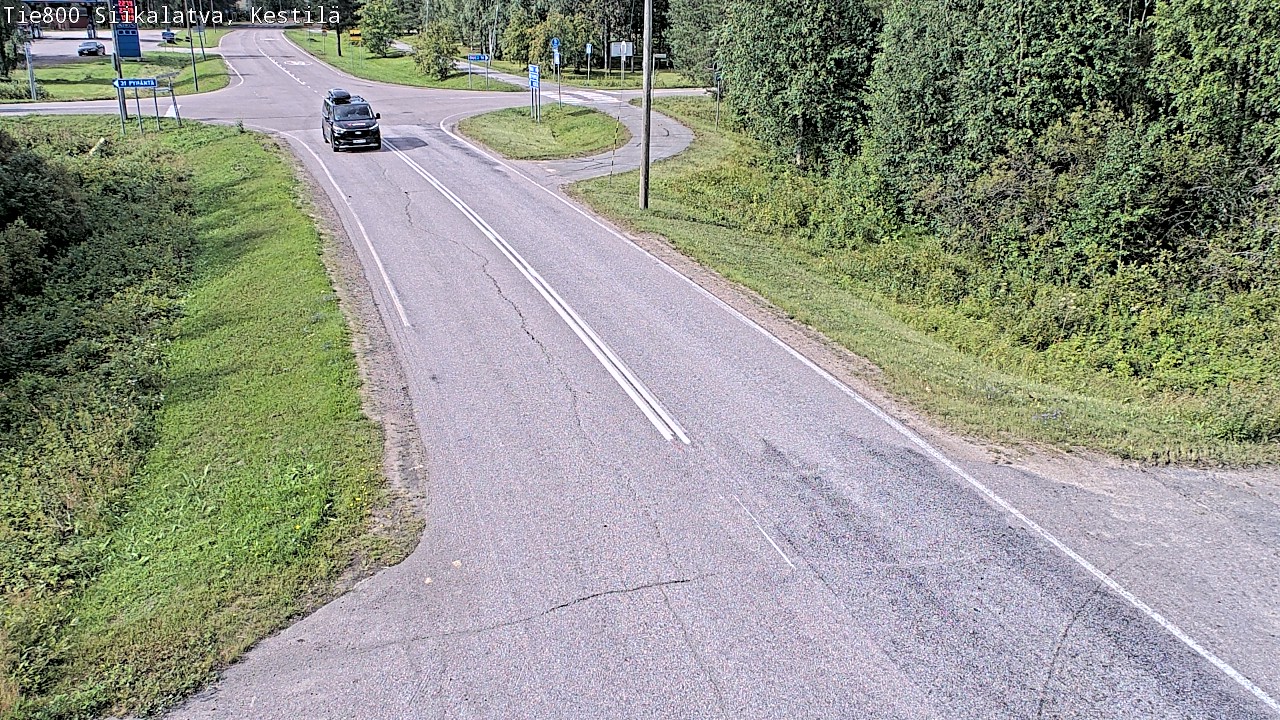 Weather Camera Image Road 800 Siikalatva Kestilä, Siikalatva, Pohjois-Pohjanmaa