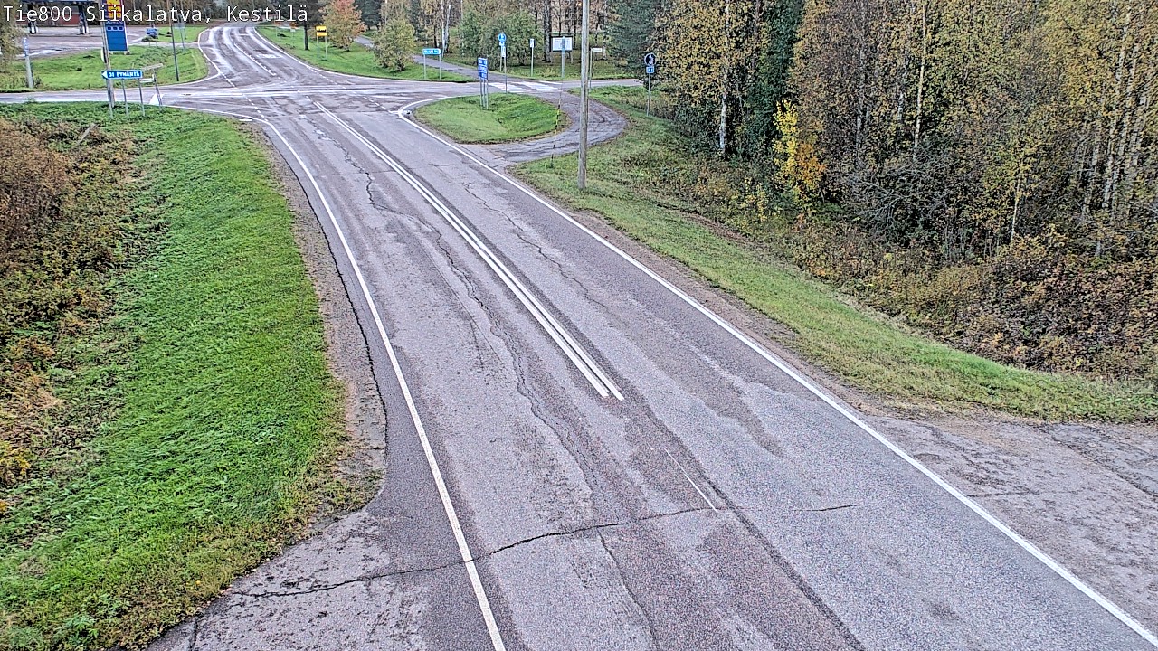 Weather Camera Image Road 800 Siikalatva Kestilä, Siikalatva, Pohjois-Pohjanmaa