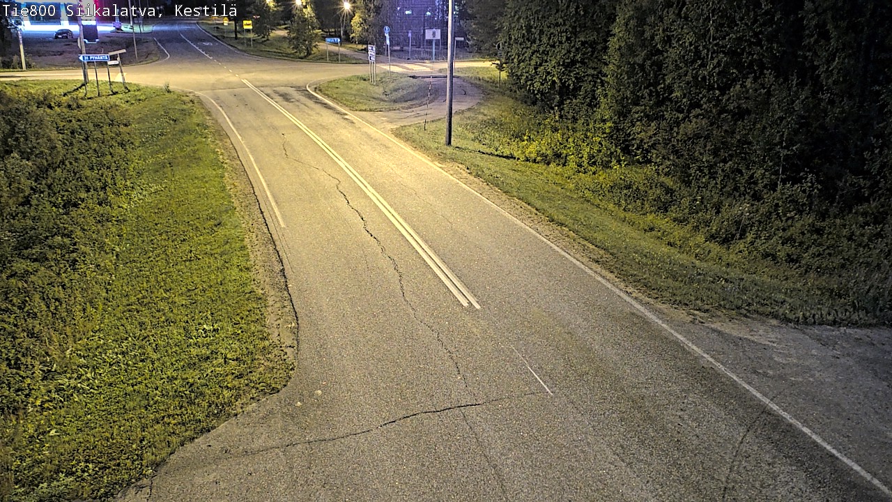 Weather Camera Image Väg 800 Siikalatva Kestilä, Siikalatva, Pohjois-Pohjanmaa