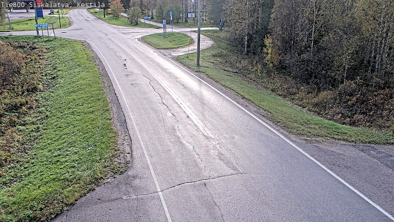 Weather Camera Image Road 800 Siikalatva Kestilä, Siikalatva, Pohjois-Pohjanmaa