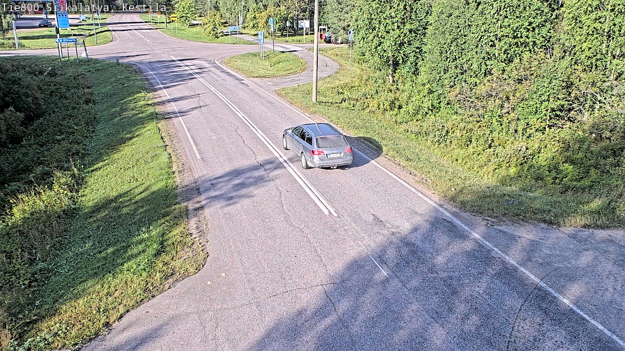 Weather Camera Image Väg 800 Siikalatva Kestilä, Siikalatva, Pohjois-Pohjanmaa