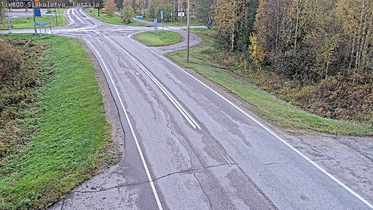 Weather Camera Image Road 800 Siikalatva Kestilä, Siikalatva, Pohjois-Pohjanmaa