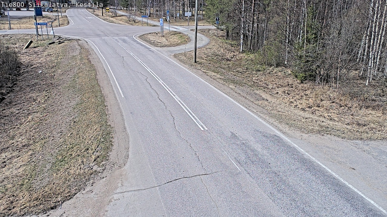 Weather Camera Image Road 800 Siikalatva Kestilä, Siikalatva, Pohjois-Pohjanmaa