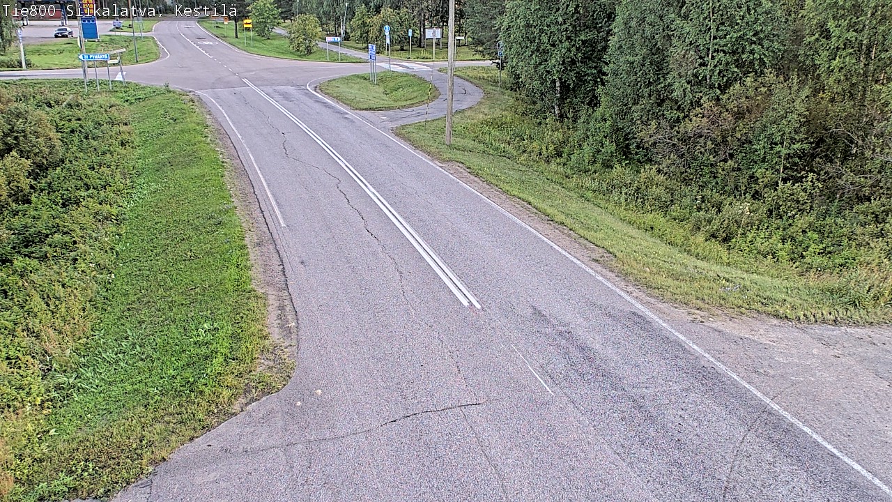 Weather Camera Image Väg 800 Siikalatva Kestilä, Siikalatva, Pohjois-Pohjanmaa