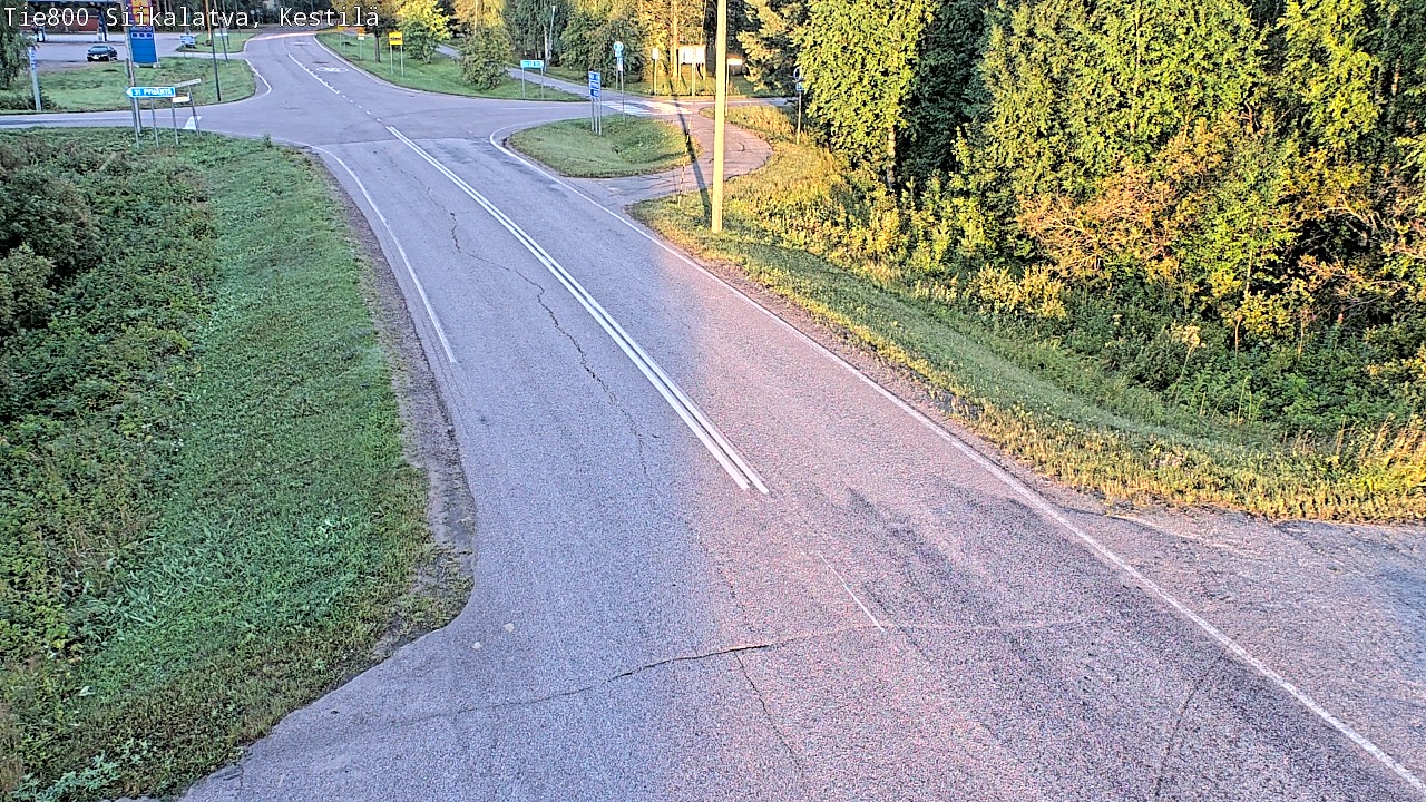 Weather Camera Image Väg 800 Siikalatva Kestilä, Siikalatva, Pohjois-Pohjanmaa