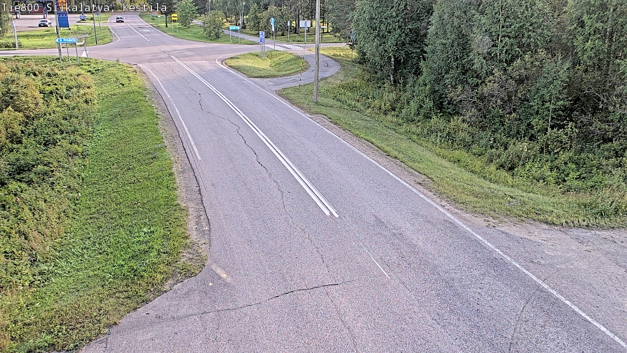 Weather Camera Image Väg 800 Siikalatva Kestilä, Siikalatva, Pohjois-Pohjanmaa