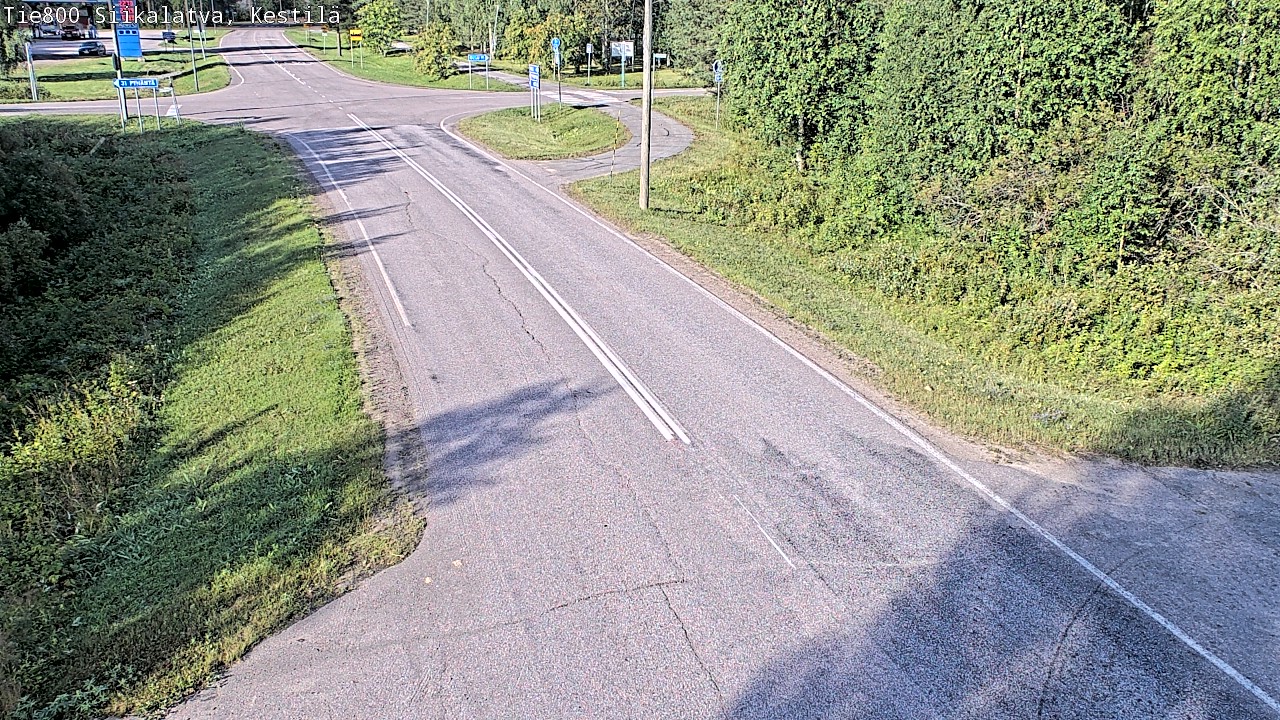 Weather Camera Image Väg 800 Siikalatva Kestilä, Siikalatva, Pohjois-Pohjanmaa