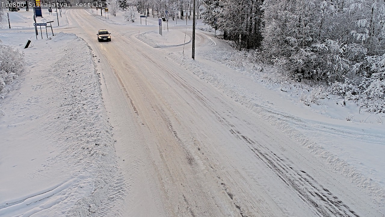 Weather Camera Image Road 800 Siikalatva Kestilä, Siikalatva, Pohjois-Pohjanmaa