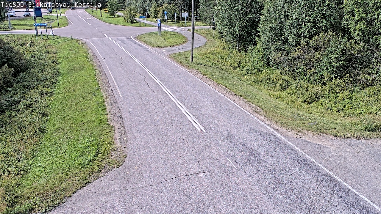 Weather Camera Image Road 800 Siikalatva Kestilä, Siikalatva, Pohjois-Pohjanmaa