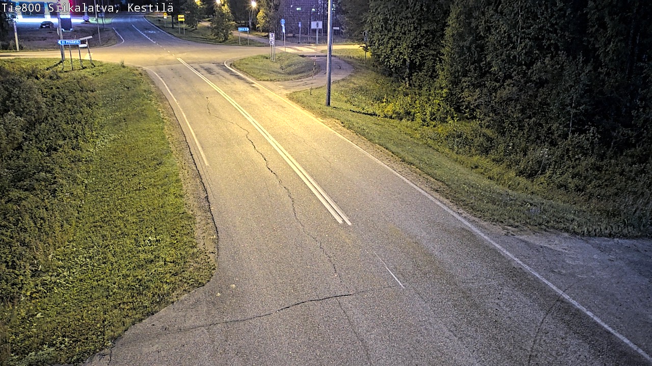 Weather Camera Image Väg 800 Siikalatva Kestilä, Siikalatva, Pohjois-Pohjanmaa