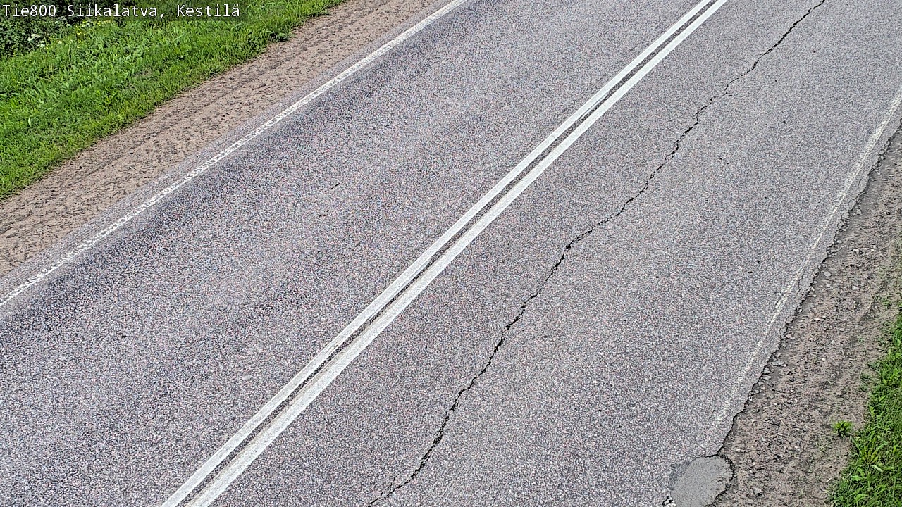 Weather Camera Image Väg 800 Siikalatva Kestilä, Siikalatva, Pohjois-Pohjanmaa