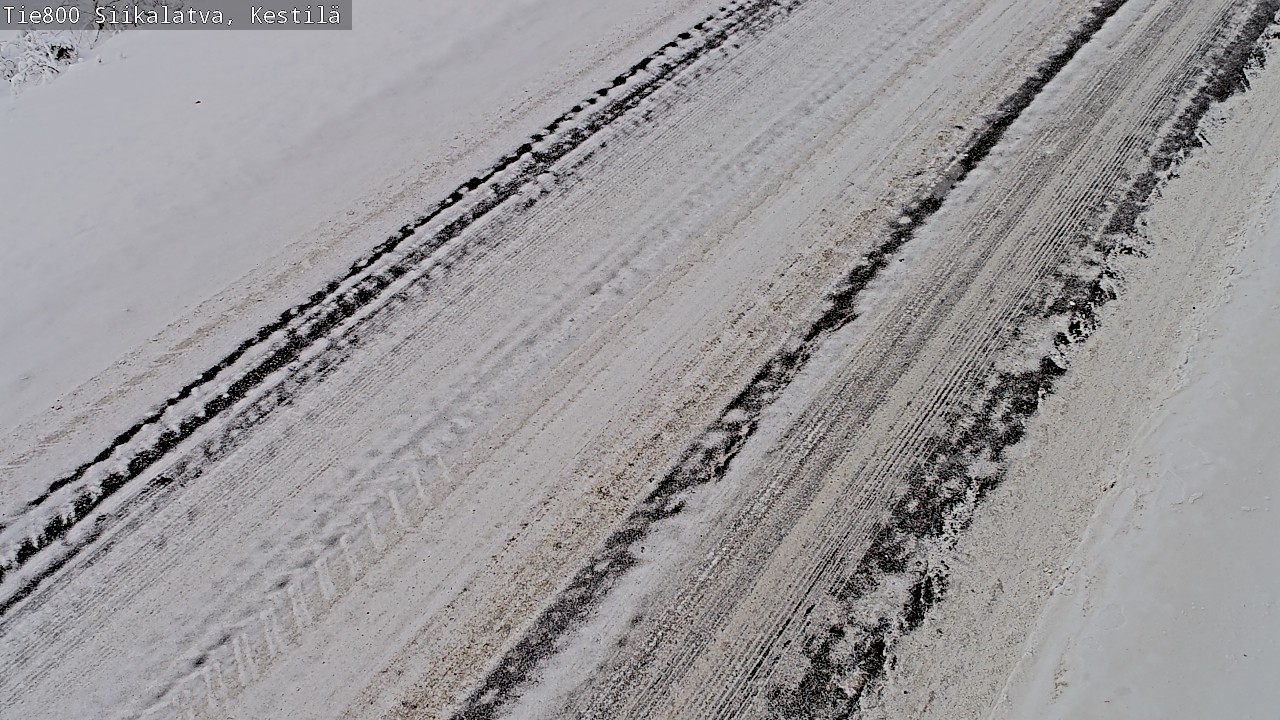 Weather Camera Image Väg 800 Siikalatva Kestilä, Siikalatva, Pohjois-Pohjanmaa