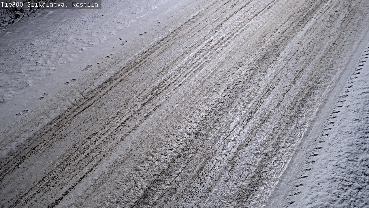 Weather Camera Image Väg 800 Siikalatva Kestilä, Siikalatva, Pohjois-Pohjanmaa