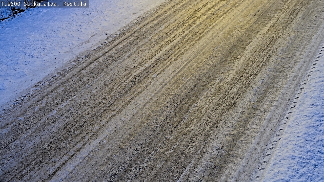 Weather Camera Image Road 800 Siikalatva Kestilä, Siikalatva, Pohjois-Pohjanmaa
