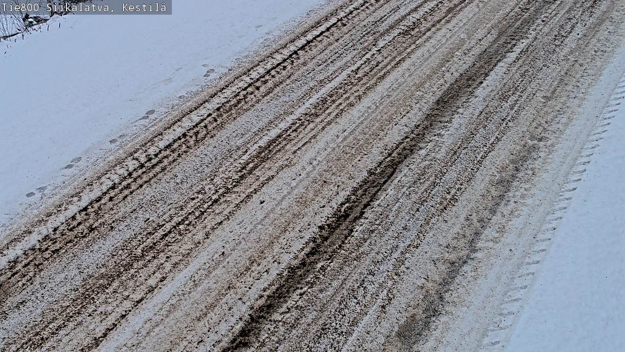 Weather Camera Image Väg 800 Siikalatva Kestilä, Siikalatva, Pohjois-Pohjanmaa