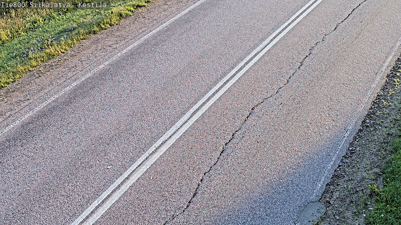 Weather Camera Image Road 800 Siikalatva Kestilä, Siikalatva, Pohjois-Pohjanmaa