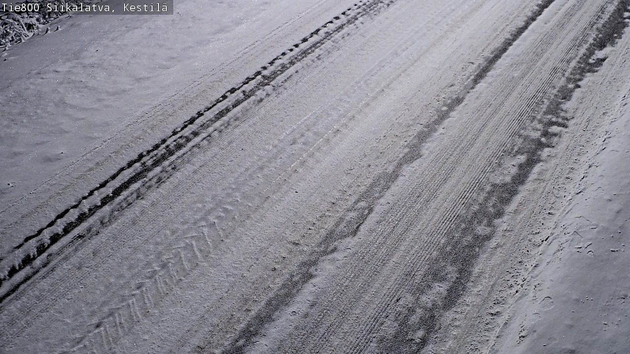 Weather Camera Image Väg 800 Siikalatva Kestilä, Siikalatva, Pohjois-Pohjanmaa