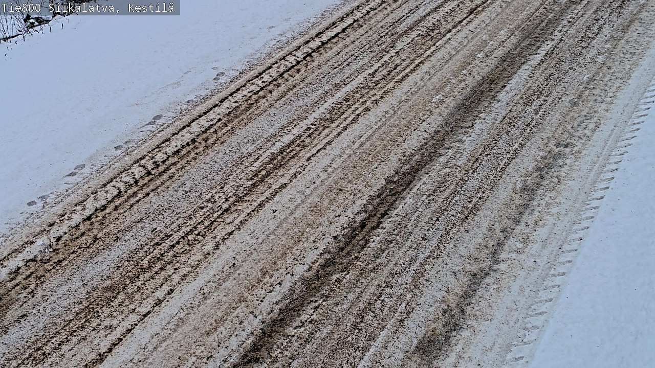 Weather Camera Image Väg 800 Siikalatva Kestilä, Siikalatva, Pohjois-Pohjanmaa