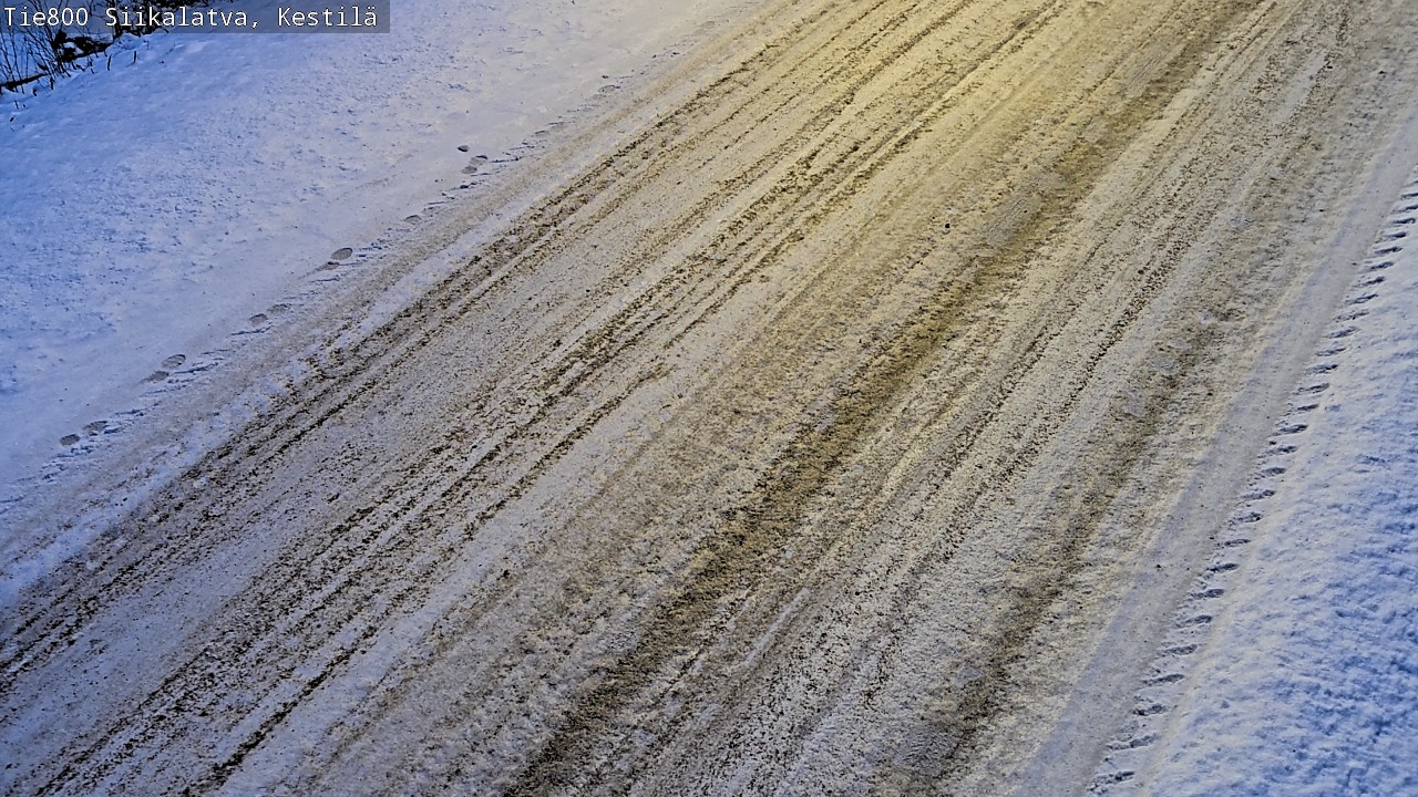 Weather Camera Image Väg 800 Siikalatva Kestilä, Siikalatva, Pohjois-Pohjanmaa