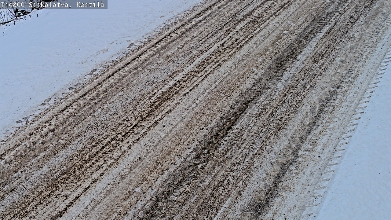 Weather Camera Image Väg 800 Siikalatva Kestilä, Siikalatva, Pohjois-Pohjanmaa