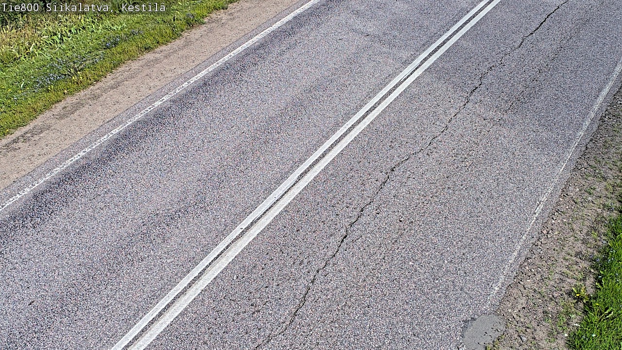 Weather Camera Image Road 800 Siikalatva Kestilä, Siikalatva, Pohjois-Pohjanmaa