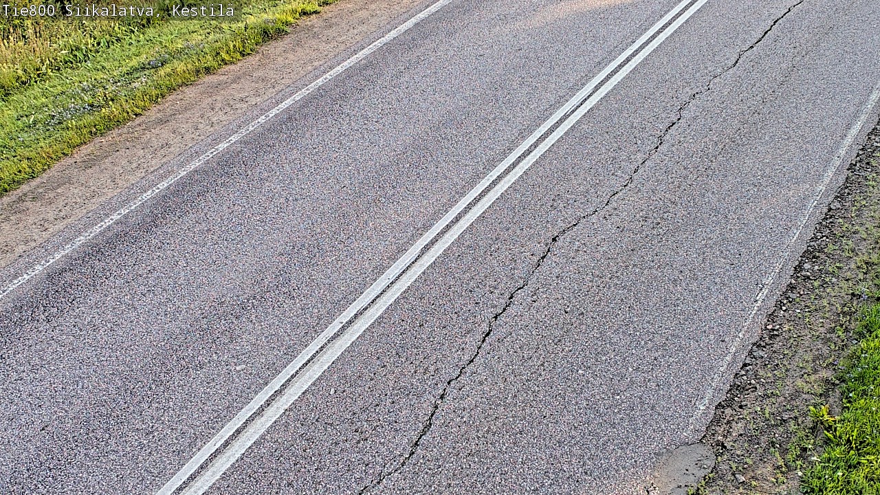 Weather Camera Image Road 800 Siikalatva Kestilä, Siikalatva, Pohjois-Pohjanmaa