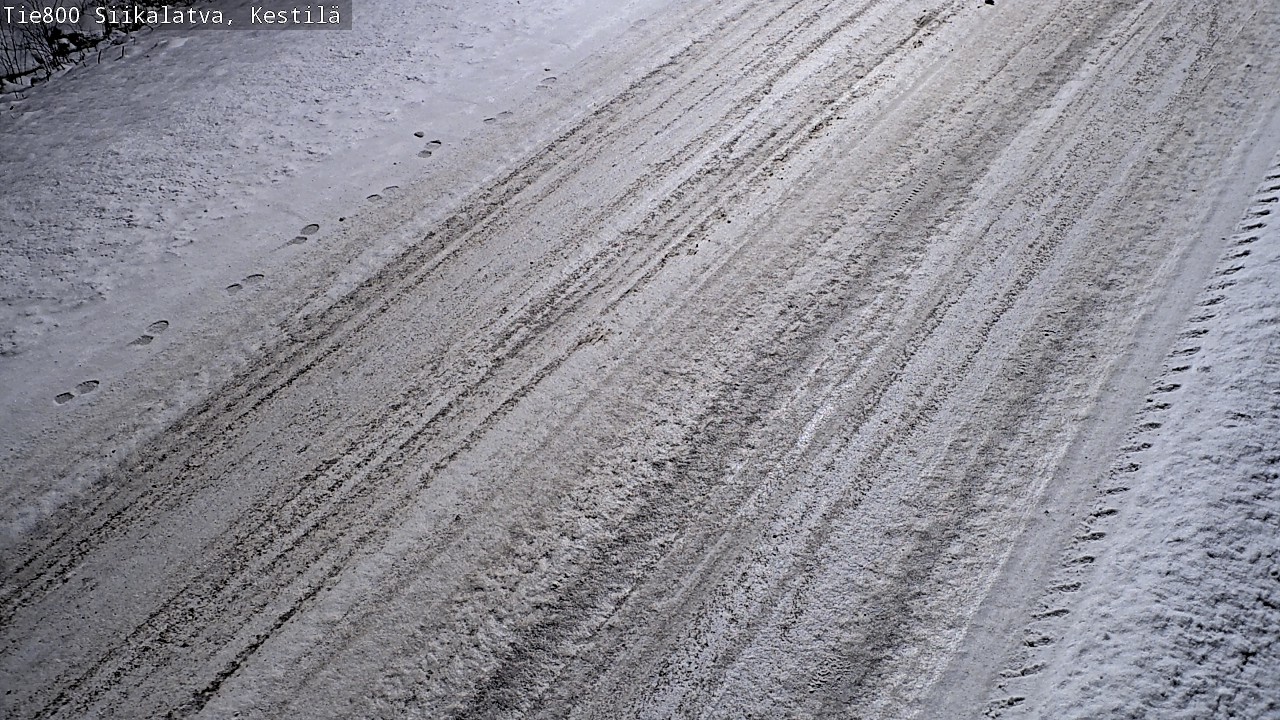 Weather Camera Image Väg 800 Siikalatva Kestilä, Siikalatva, Pohjois-Pohjanmaa
