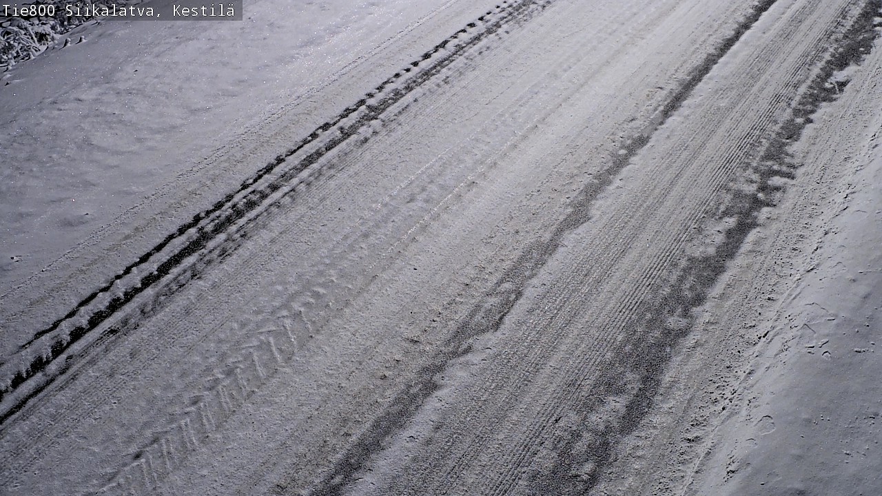 Weather Camera Image Väg 800 Siikalatva Kestilä, Siikalatva, Pohjois-Pohjanmaa