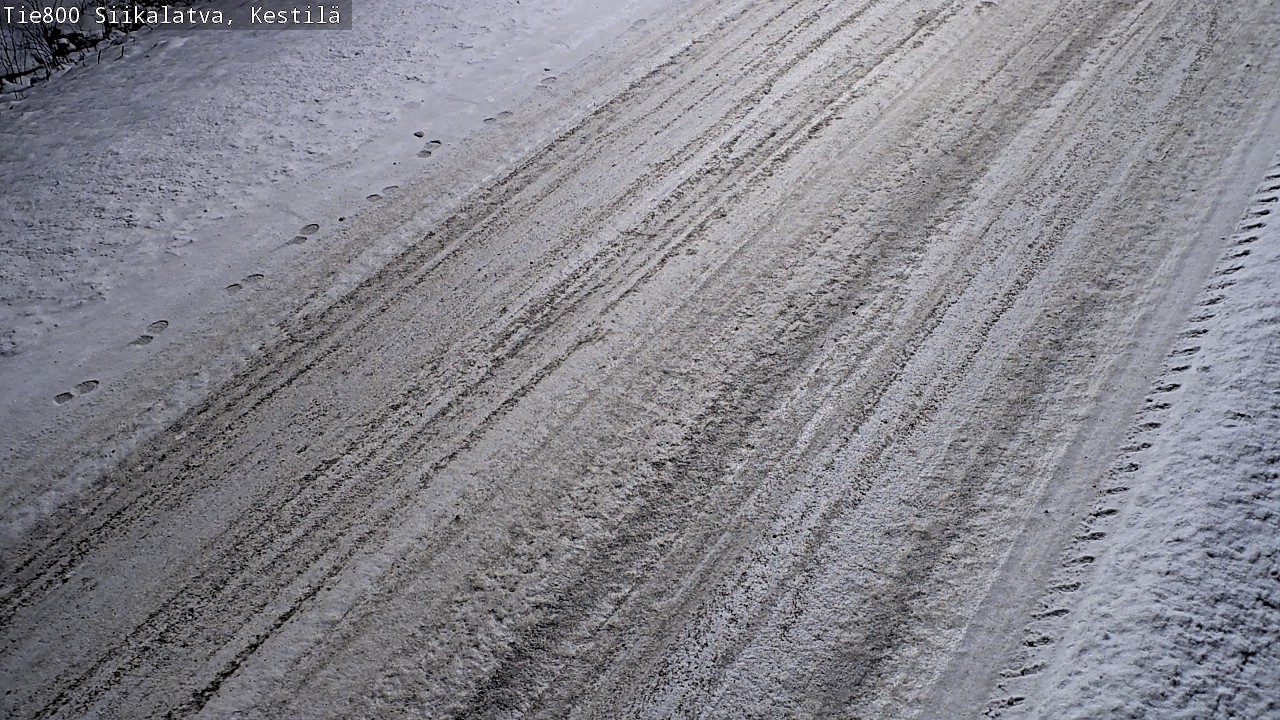 Weather Camera Image Väg 800 Siikalatva Kestilä, Siikalatva, Pohjois-Pohjanmaa