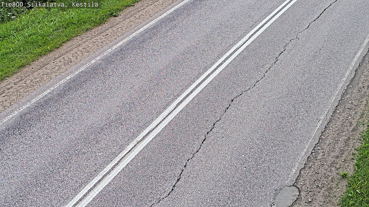 Weather Camera Image Väg 800 Siikalatva Kestilä, Siikalatva, Pohjois-Pohjanmaa