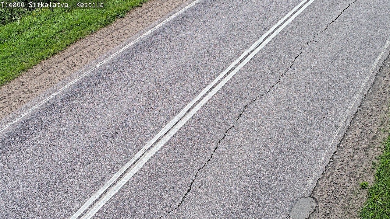 Weather Camera Image Väg 800 Siikalatva Kestilä, Siikalatva, Pohjois-Pohjanmaa