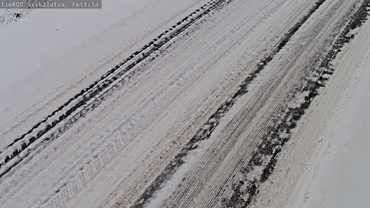 Weather Camera Image Väg 800 Siikalatva Kestilä, Siikalatva, Pohjois-Pohjanmaa