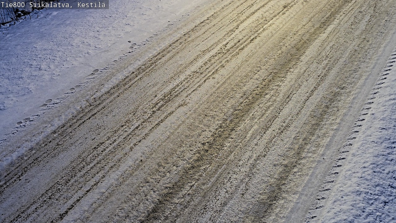 Weather Camera Image Väg 800 Siikalatva Kestilä, Siikalatva, Pohjois-Pohjanmaa