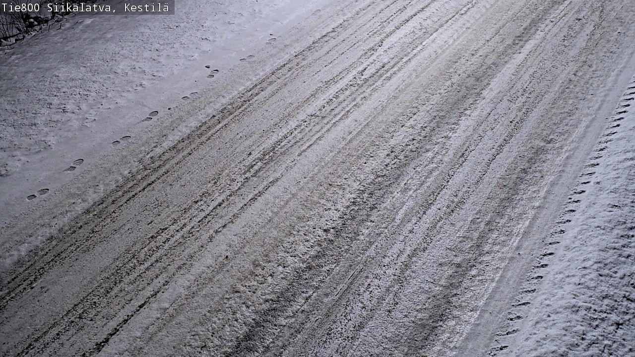 Weather Camera Image Väg 800 Siikalatva Kestilä, Siikalatva, Pohjois-Pohjanmaa
