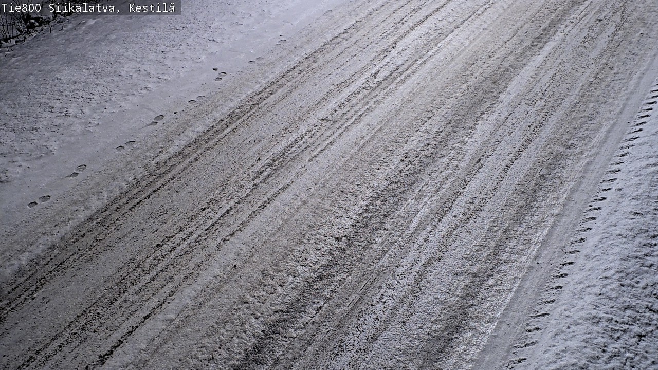 Weather Camera Image Väg 800 Siikalatva Kestilä, Siikalatva, Pohjois-Pohjanmaa