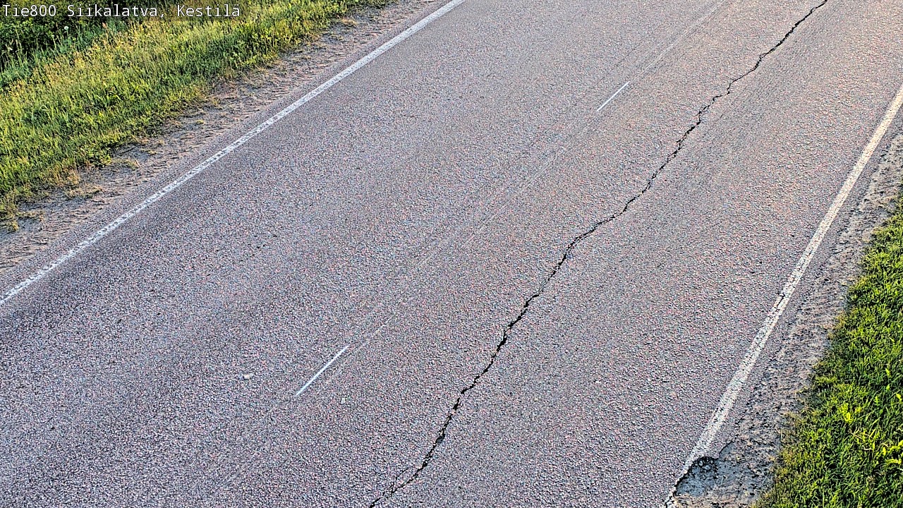 Weather Camera Image Road 800 Siikalatva Kestilä, Siikalatva, Pohjois-Pohjanmaa