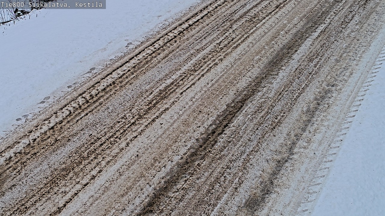 Weather Camera Image Väg 800 Siikalatva Kestilä, Siikalatva, Pohjois-Pohjanmaa