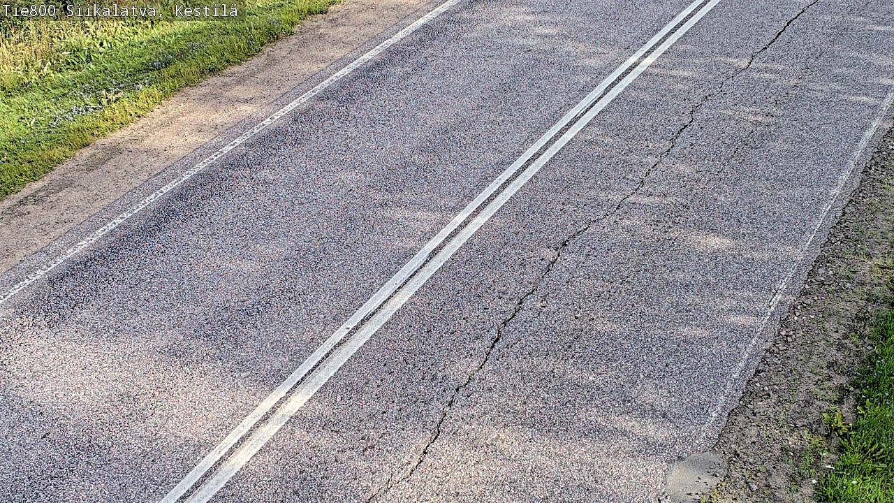 Weather Camera Image Road 800 Siikalatva Kestilä, Siikalatva, Pohjois-Pohjanmaa