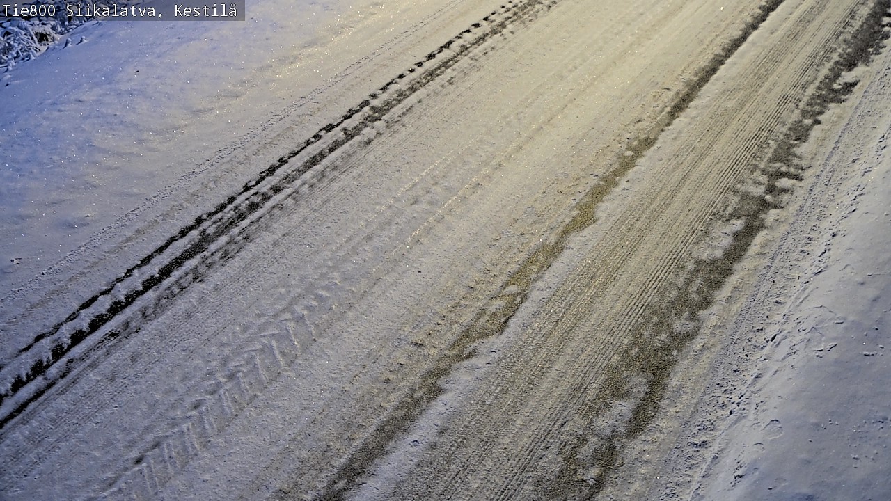 Weather Camera Image Väg 800 Siikalatva Kestilä, Siikalatva, Pohjois-Pohjanmaa